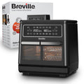 Frytkownica beztłuszczowa Breville VDF130X 11L 2400W Air Fryer dual zone