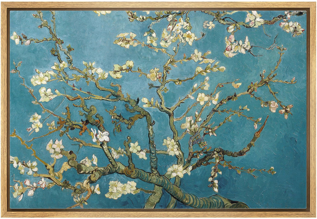 Obraz na płótnie Van Gogh – Kwiaty Migdałowca 40,6 x 61 cm