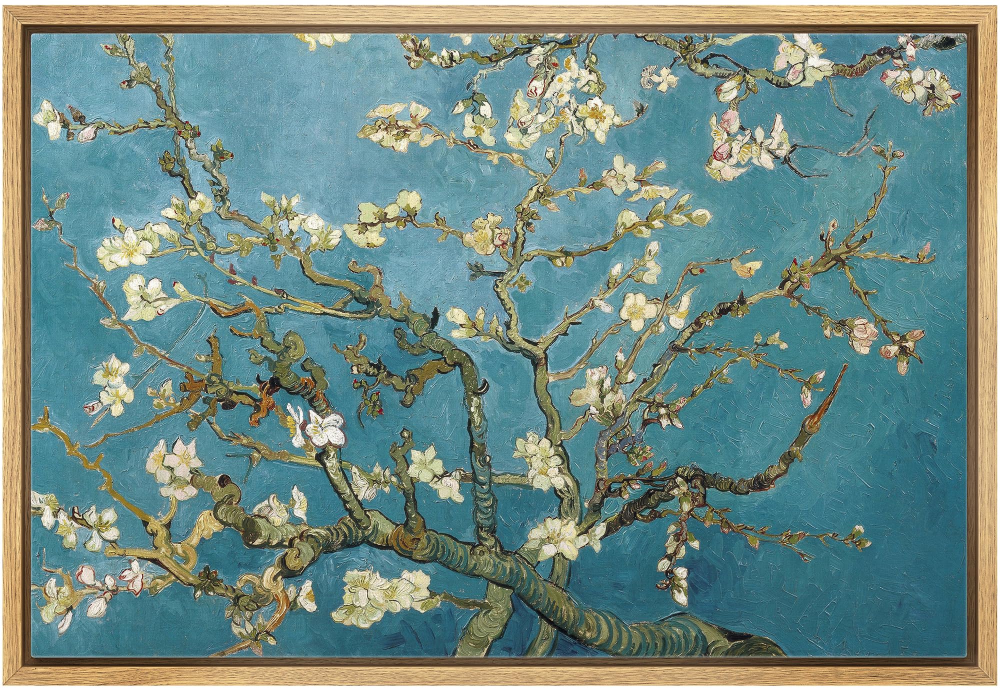 Obraz na płótnie Van Gogh – Kwiaty Migdałowca 40,6 x 61 cm