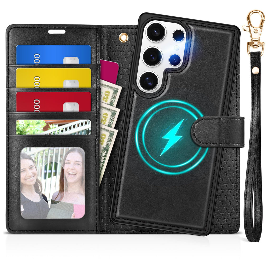 Etui Galaxy S25 Ultra RFID portfel 2w1 magnetyczne TUCCH