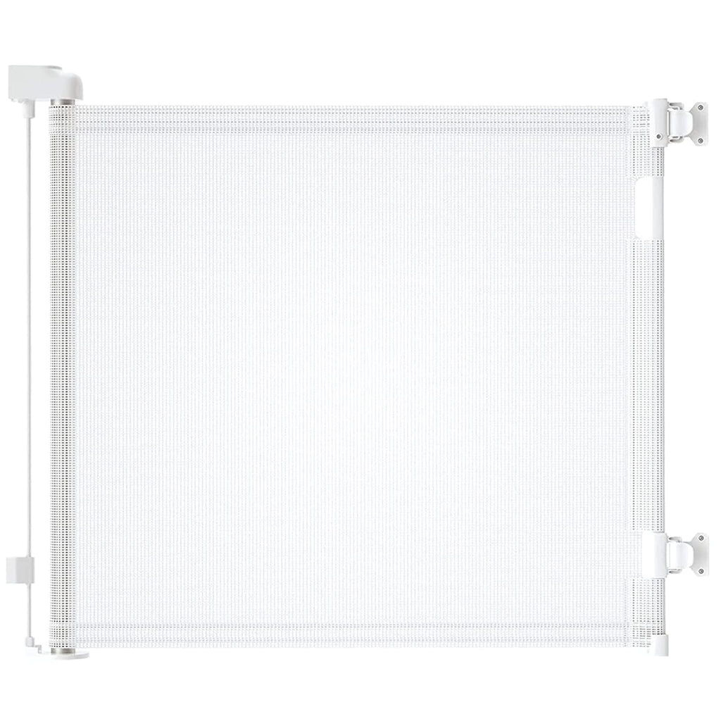 Barierka dziecięca Wodondog biała 0-150cm 83cm wysoka