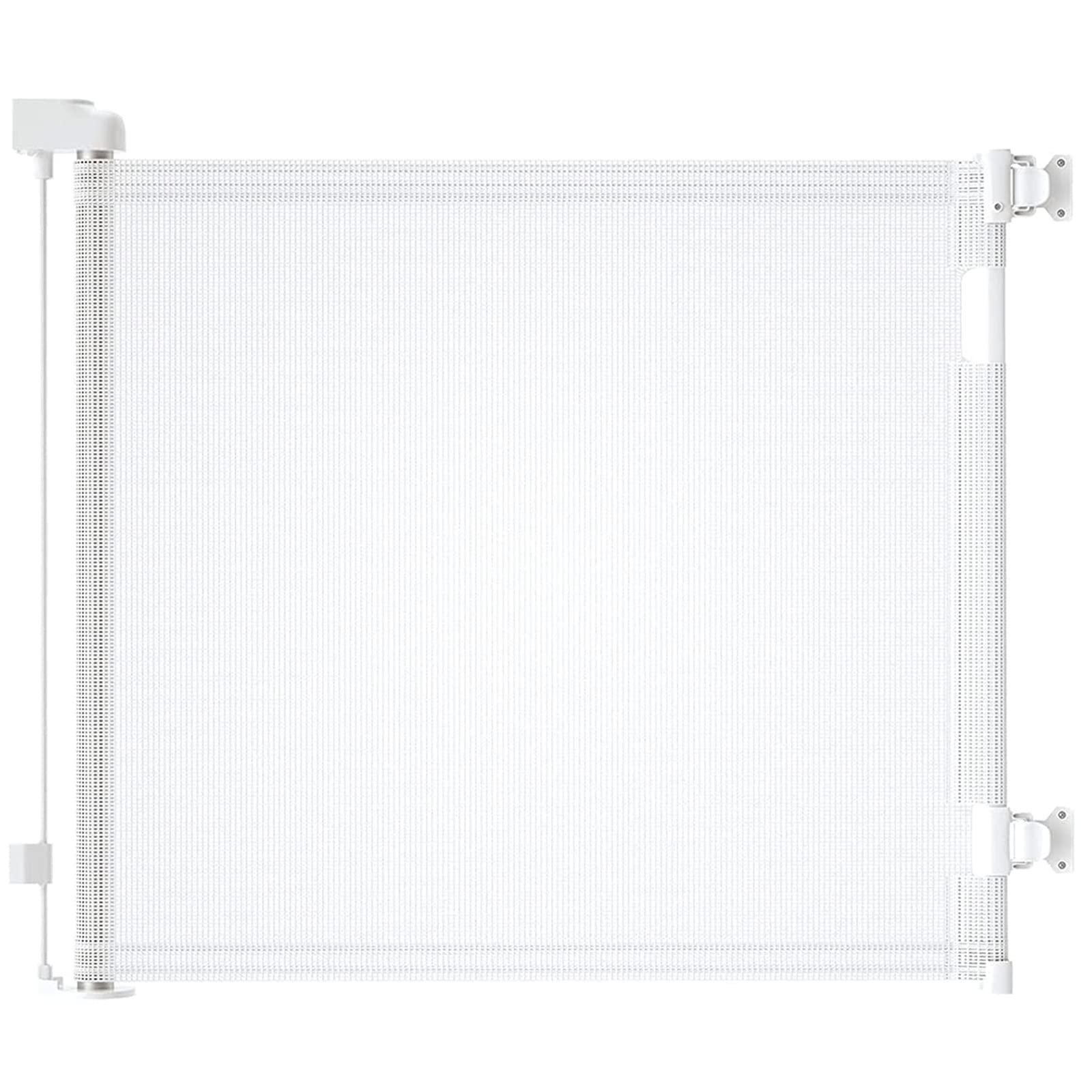 Barierka dziecięca Wodondog biała 0-150cm 83cm wysoka