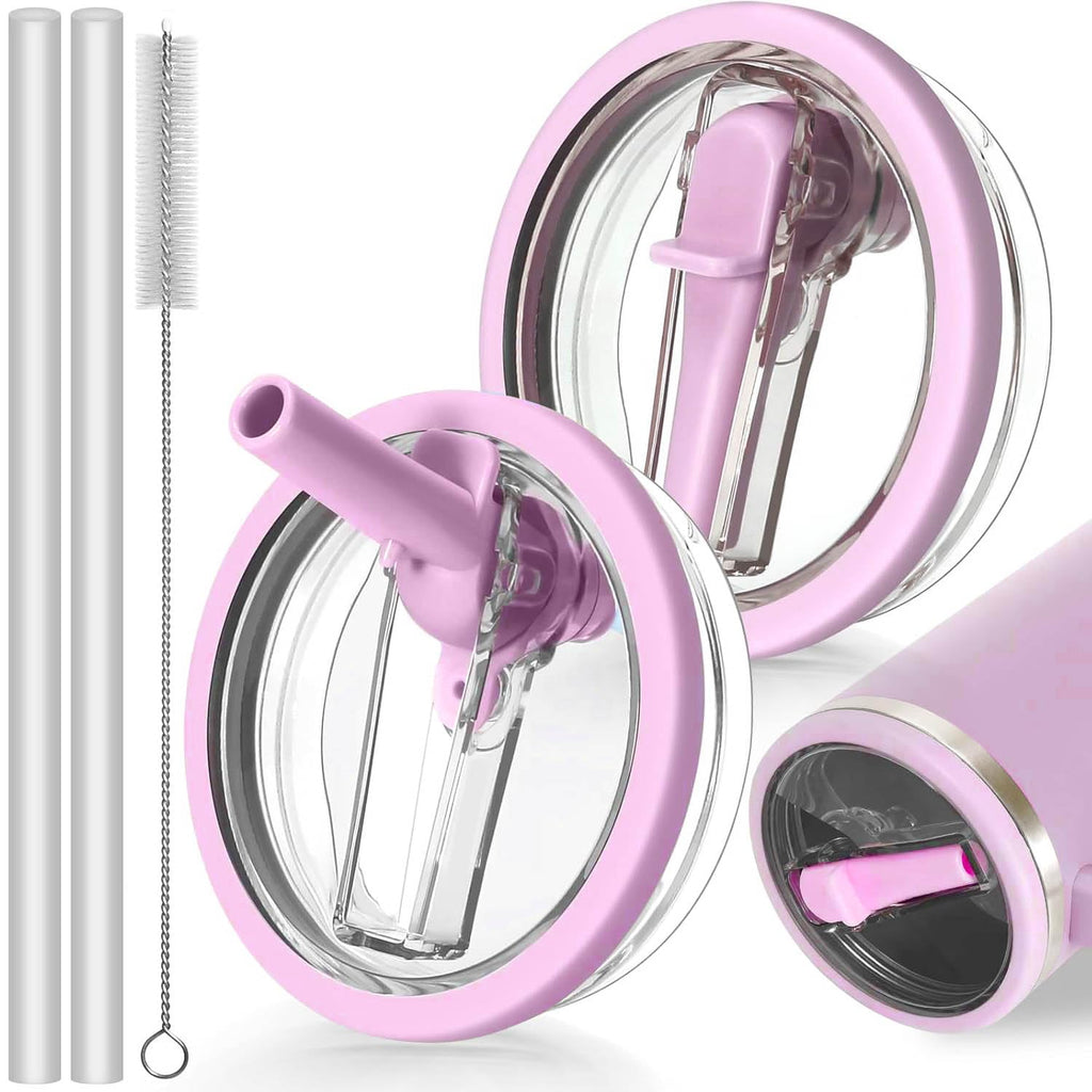 Pokrywki QIMYGIFT do kubków Stanley 40oz + słomki 2 szt. akcesoria