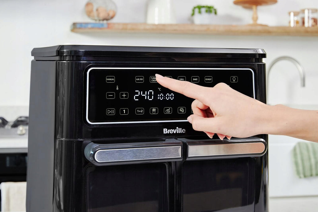 Frytkownica beztłuszczowa Breville VDF130X 11L 2400W Air Fryer dual zone